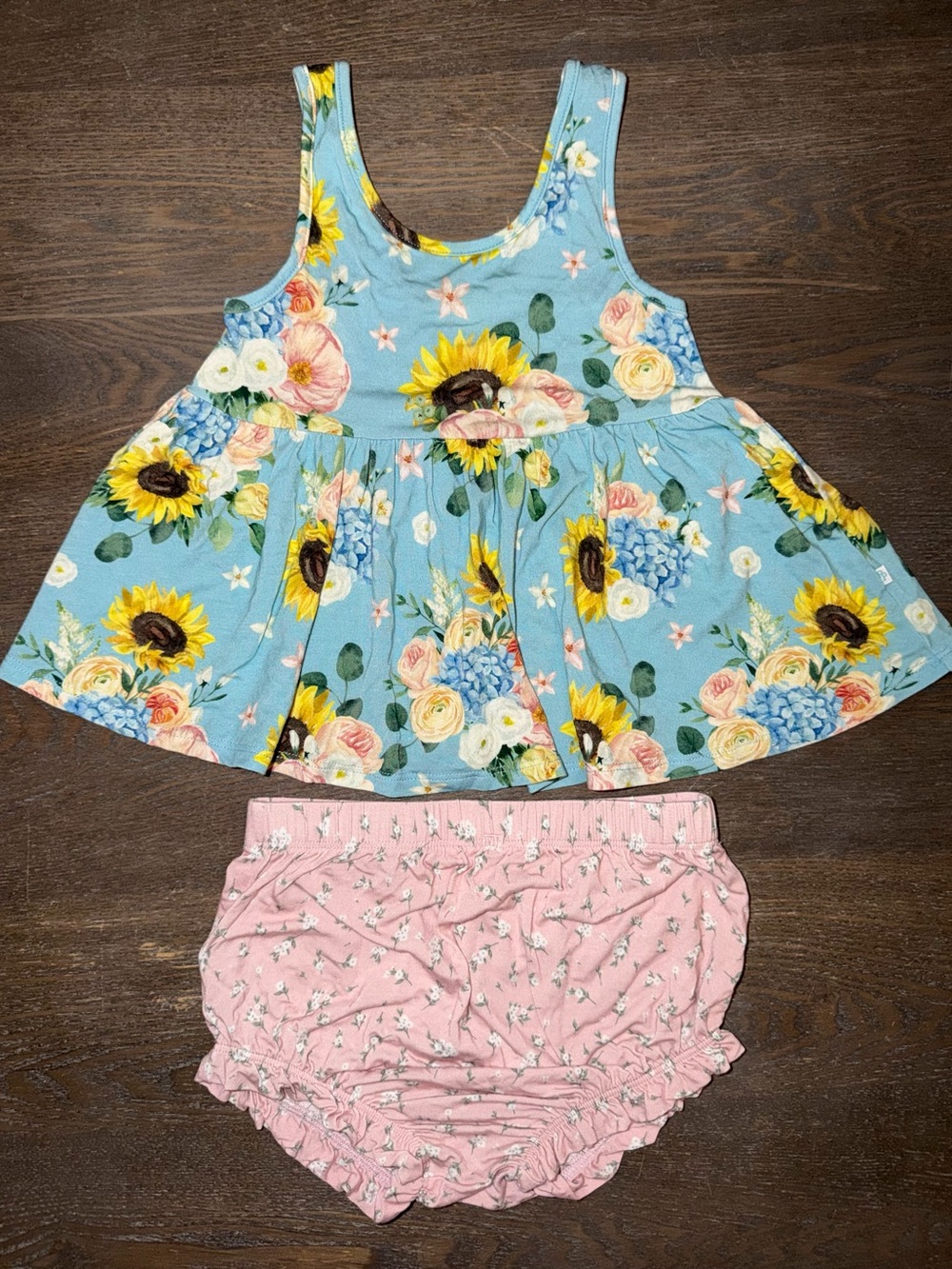 Posh Peanut Theresa Bummie Set size 2T